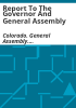 Report_to_the_Governor_and_General_Assembly