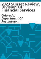 2023_sunset_review__Division_of_Financial_Services