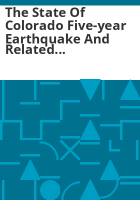 The_state_of_Colorado_five-year_earthquake_and_related_hazards_plan