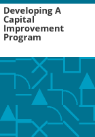 Developing_a_capital_improvement_program